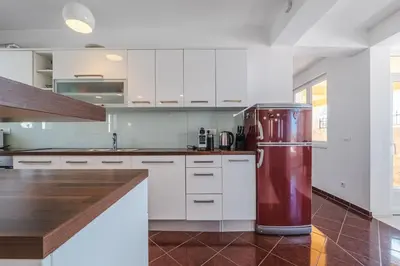 Kuhinja ili čajna kuhinja u objektu Villa Manda