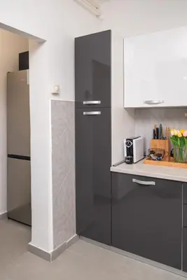 Kuhinja ili čajna kuhinja u objektu Villa LuNi with private heated pool