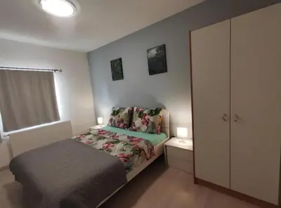 Krevet ili kreveti u jedinici u objektu Holiday House Emma