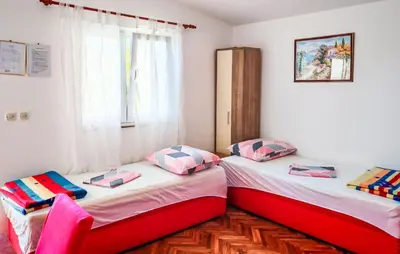 Krevet ili kreveti u jedinici u objektu Nice Apartment In Vodice With Wifi