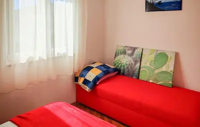 Krevet ili kreveti u jedinici u objektu 1 Bedroom Amazing Apartment In Vodice
