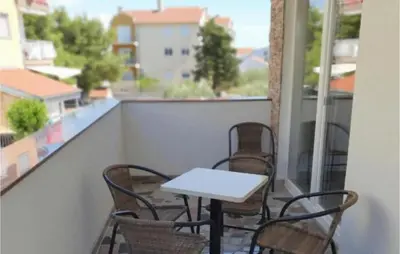 Balkon ili terasa u objektu Cozy Apartment In Vodice With Wifi