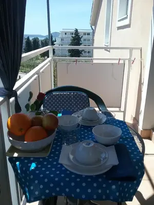 Balkon ili terasa u objektu Charlie Apartments