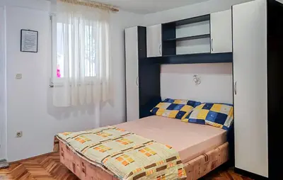 Krevet ili kreveti u jedinici u objektu Stunning Apartment In Vodice With Wifi