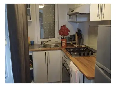 Kuhinja ili čajna kuhinja u objektu Camping Imperial Vila Matias