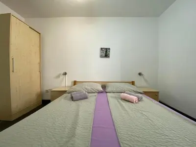 Krevet ili kreveti u jedinici u objektu Apartment Harrison by Interhome