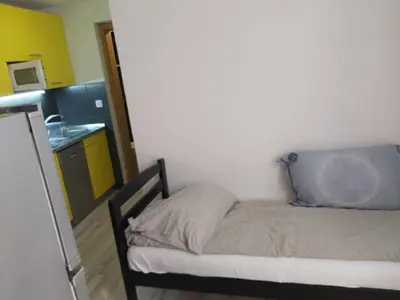 Krevet ili kreveti u jedinici u objektu Apartment Memphis by Interhome