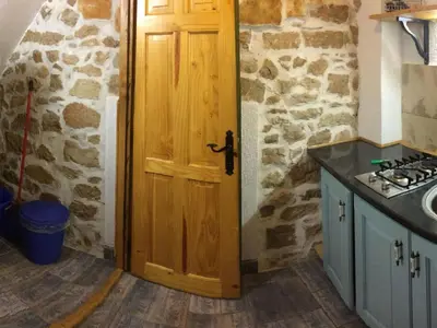 Kuhinja ili čajna kuhinja u objektu Apartment Lieber Hiemell 2 by Interhome