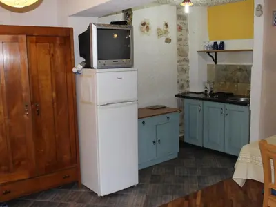 Kuhinja ili čajna kuhinja u objektu Apartment Lieber Himell 1 by Interhome