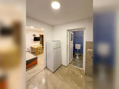 Kuhinja ili čajna kuhinja u objektu Apartment in Vodice mit Terrasse by Interhome