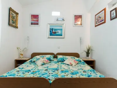 Krevet ili kreveti u jedinici u objektu Apartment Fewo Adria-Meerblick by Interhome