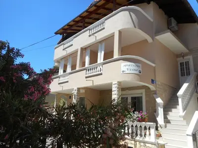 Balkon ili terasa u objektu Apartment Wohnung in Vodice mit Grill by Interhome