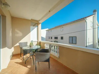 Balkon ili terasa u objektu Apartment Wohnung in Vodice mit Grill by Interhome