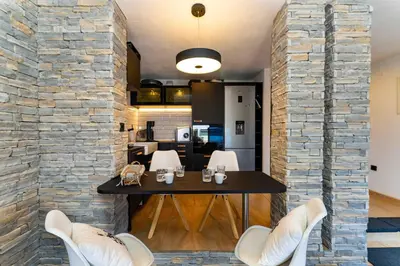 Tlocrt objekta Ferienhaus Solea mit Meerblick in Žaborić, Šibenik