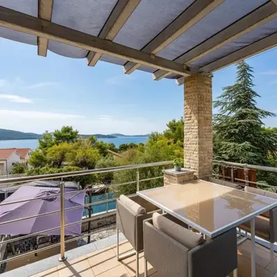 Ferienhaus Solea mit Meerblick in Žaborić
