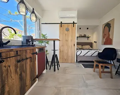 Kuhinja ili čajna kuhinja u objektu Studio Apartment Marijana A3