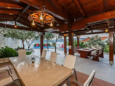 Bazen u objektu Holiday Home Strandnahes Ferienhaus mit Garten in Ražanj by Interhome ili u blizini