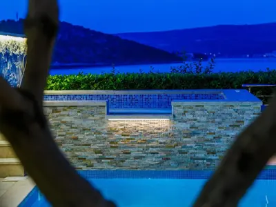 Bazen u objektu Holiday Home Strandnahes Ferienhaus mit Garten in Ražanj by Interhome ili u blizini