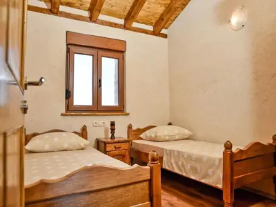 Krevet ili kreveti u jedinici u objektu Holiday Home Anita 2 mit Pool by Interhome