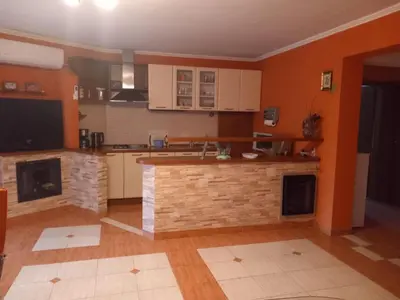 Kuhinja ili čajna kuhinja u objektu Apartment Gemütliche Ferienwohnung mit Terrasse by Interhome