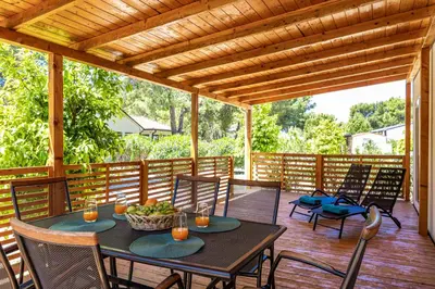 Balkon ili terasa u objektu Sibenik Resort