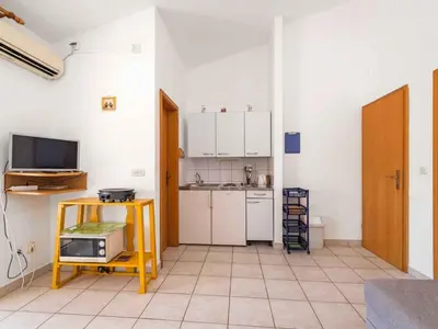 Kuhinja ili čajna kuhinja u objektu Brodarica Apartments