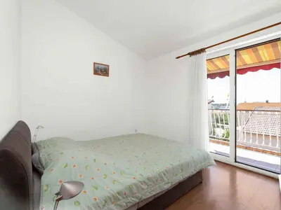 Krevet ili kreveti u jedinici u objektu Brodarica Apartments