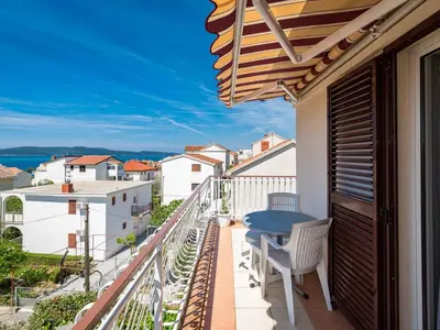Balkon ili terasa u objektu Brodarica Apartments