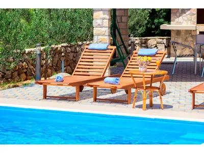Bazen u objektu Rural Escape with Pool - Villa Krka ili u blizini