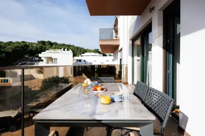 Balkon ili terasa u objektu Aeris Apartment