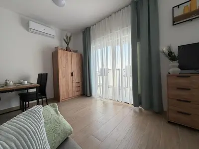 TV i/ili zabavni centar u objektu Sunset Bay Casa