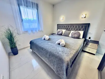 Krevet ili kreveti u jedinici u objektu Apartment Vodice