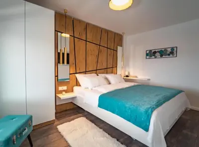 Krevet ili kreveti u jedinici u objektu Charming Sunset View Villa with Outdoor Pool