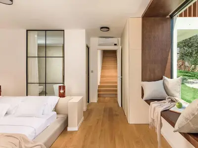 Krevet ili kreveti u jedinici u objektu Villa Five K by Interhome