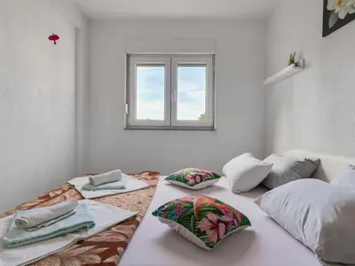 Krevet ili kreveti u jedinici u objektu Apartment Beach Vibes-5 by Interhome