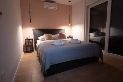 Krevet ili kreveti u jedinici u objektu Villa Matea