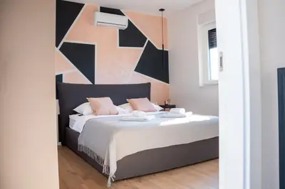 Krevet ili kreveti u jedinici u objektu Villa Matea