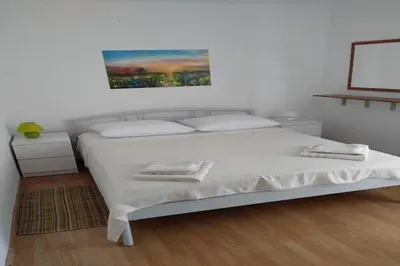 Krevet ili kreveti u jedinici u objektu Apartments Bla a - Duplex Two Bedroom Apartment