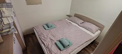 Krevet ili kreveti u jedinici u objektu Mobile home 26 Silvia