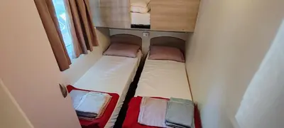 Krevet ili kreveti u jedinici u objektu Mobile home 26 Silvia