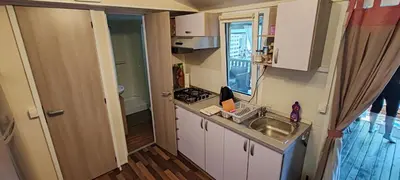 Kuhinja ili čajna kuhinja u objektu Mobile home 26 Silvia