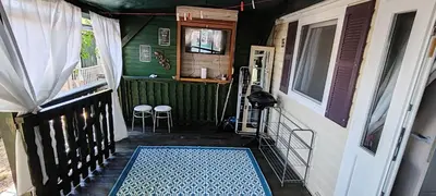 TV i/ili zabavni centar u objektu Mobile home 26 Silvia