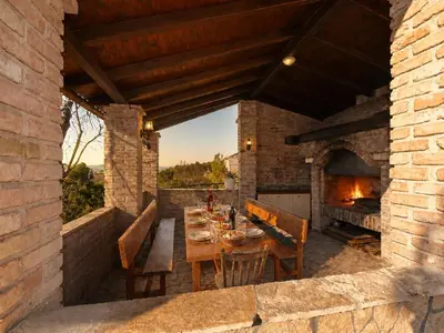 Tlocrt objekta Apartment Luce - Pool & BBQ - peaceful and private retreat near Šibenik