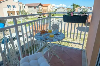 Balkon ili terasa u objektu Apartman Angie suit