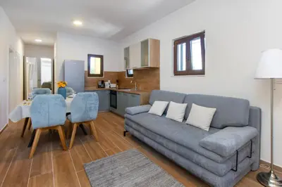 Kuhinja ili čajna kuhinja u objektu Villa Riva Krapanj