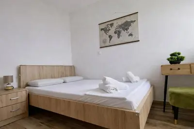 Krevet ili kreveti u jedinici u objektu Blue Horizon Apartment by Litto