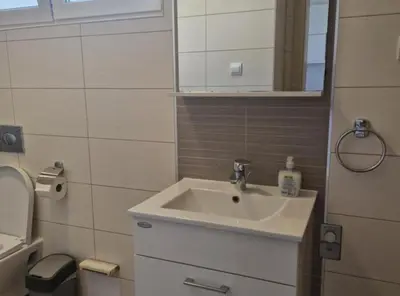 Kupaonica u objektu Apartment Slanica Beach Escape