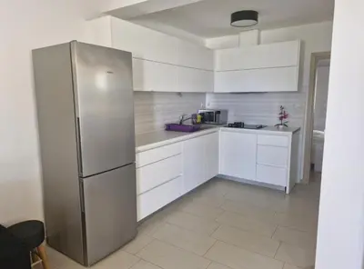 Kuhinja ili čajna kuhinja u objektu Apartment Slanica Beach Escape