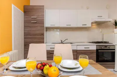 Kuhinja ili čajna kuhinja u objektu Apartments Ante