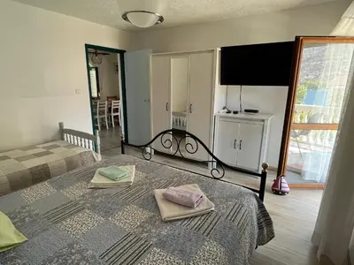 Krevet ili kreveti u jedinici u objektu Apartments Nediljka